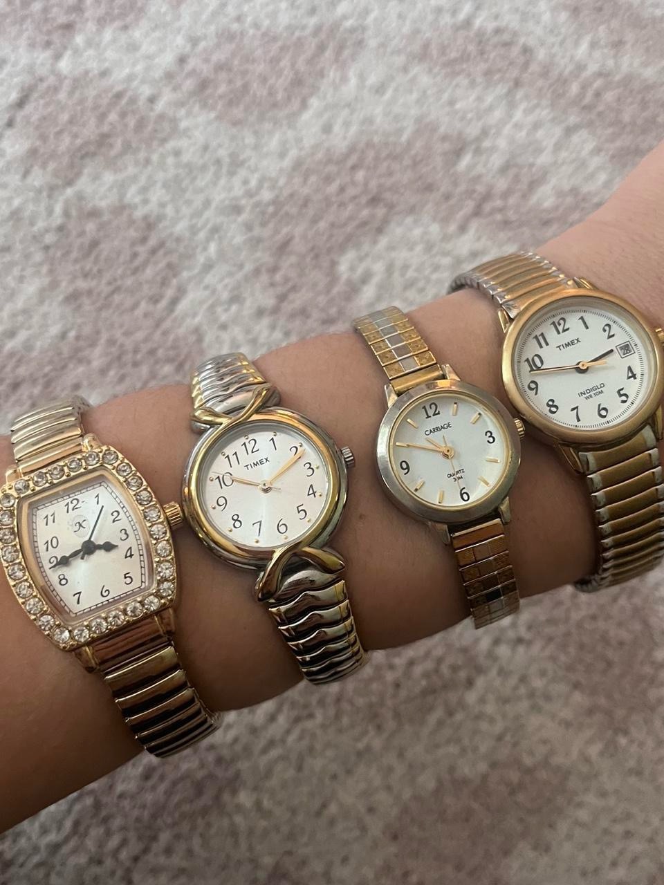Vintage Twotone Bracelet Watch Bundle Of 4